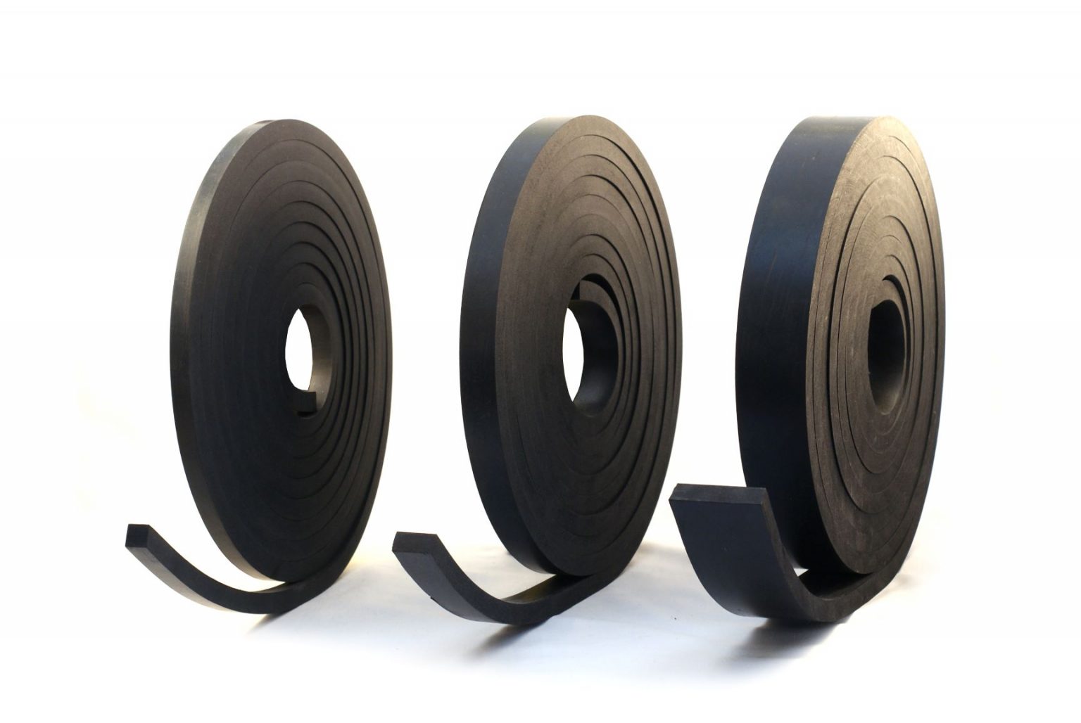 2mm Thick x 5m Long – Solid Rubber Strip - Rubber Stuff Ltd