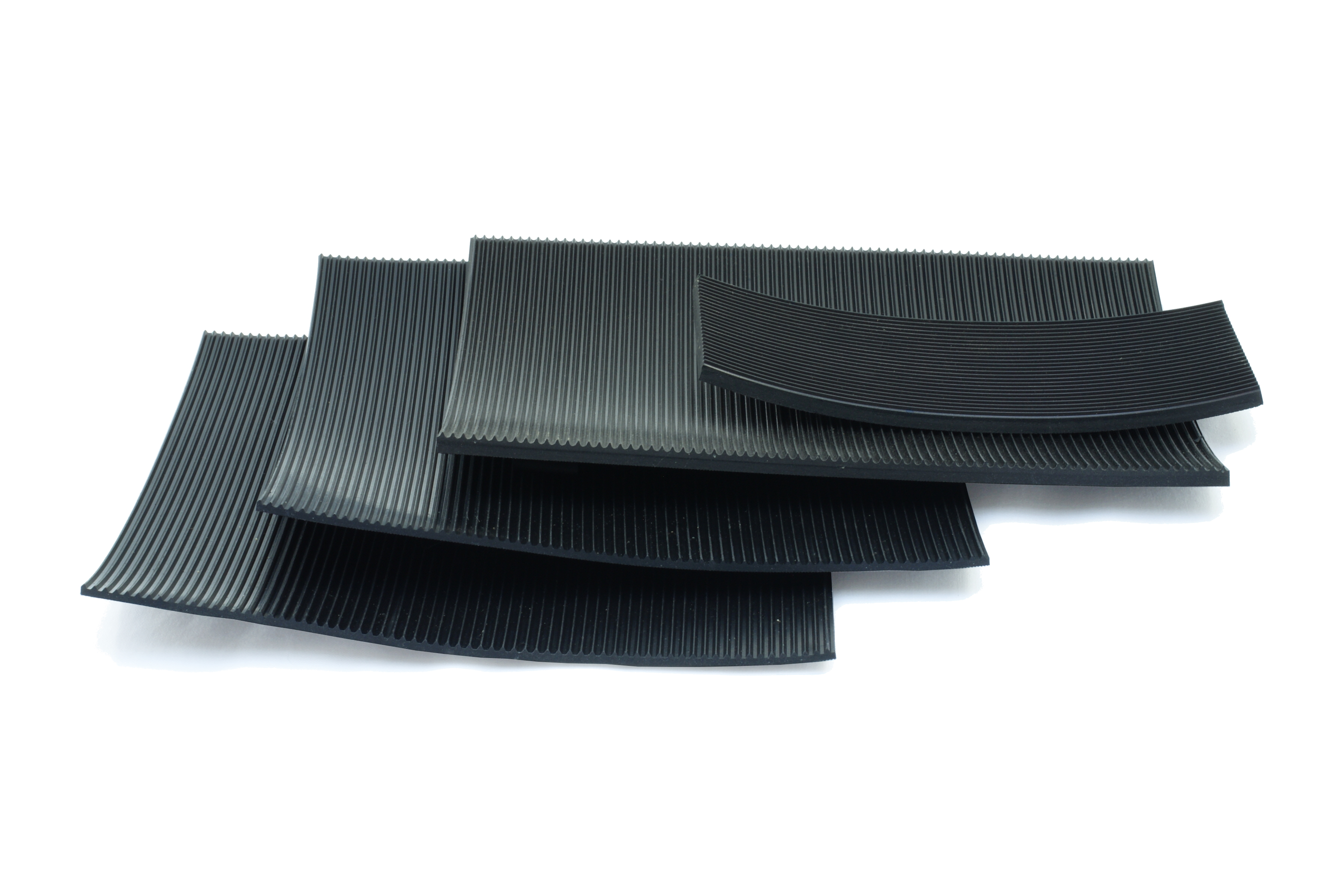 6mm Thick Fine Fluted Rubber Matting Rubber Stuff