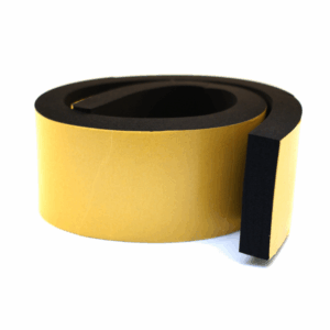 25mm Thick Thick - Self-Adhesive Sponge Rubber Strip